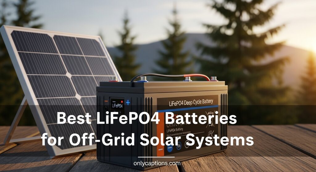 Current image: Best LiFePO4 Batteries for Off-Grid Solar Systems