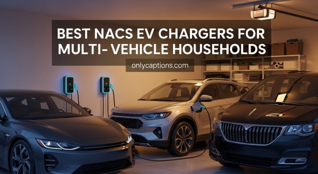 Current image: Best NACS EV Chargers for Multi-Vehicle Households