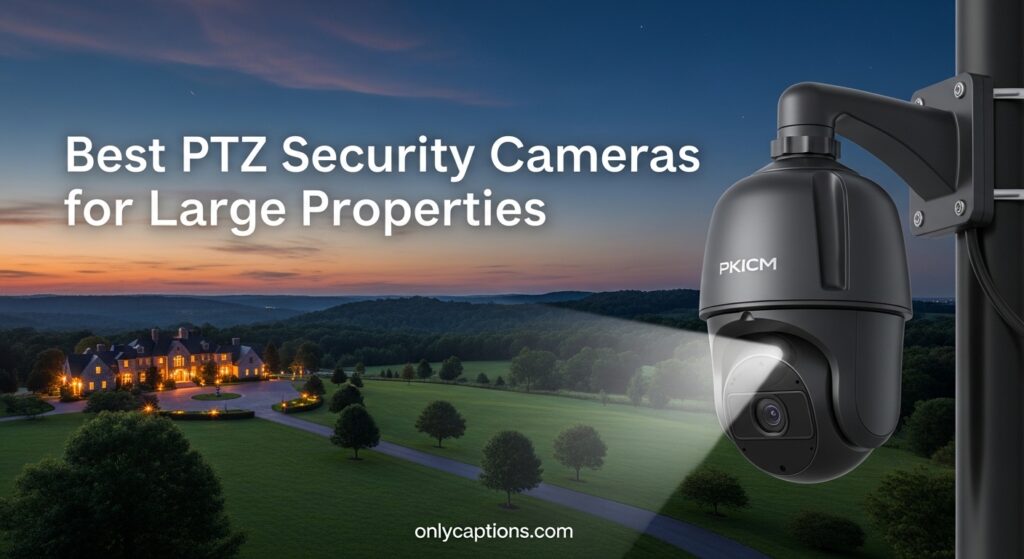 Current image: Best PTZ Security Cameras for Large Properties