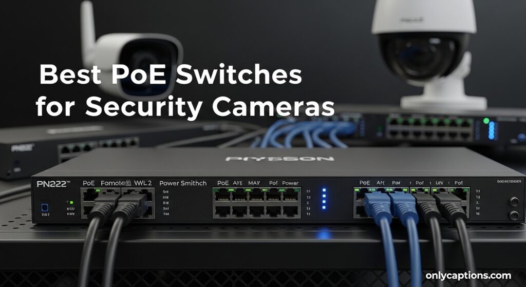 Current image: Best PoE Switches for Security Cameras