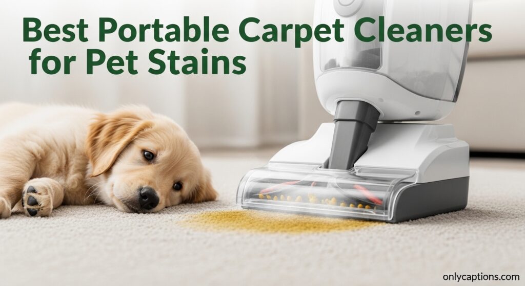 Current image: Best Portable Carpet Cleaners for Pet Stains
