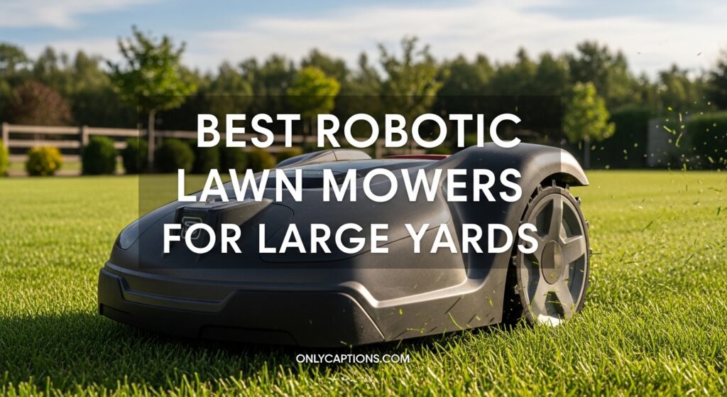 Current image: Best Robotic Lawn Mowers for Large Yards
