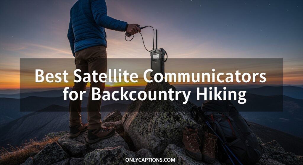 Current image: Best Satellite Communicators for Backcountry Hiking