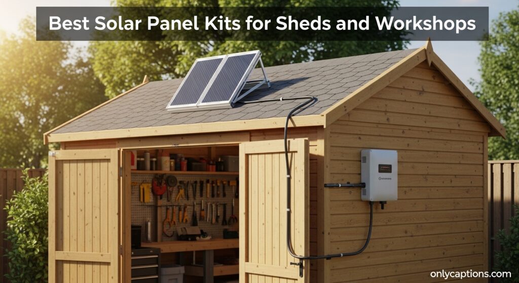 Current image: Best Solar Panel Kits for Sheds and Workshops