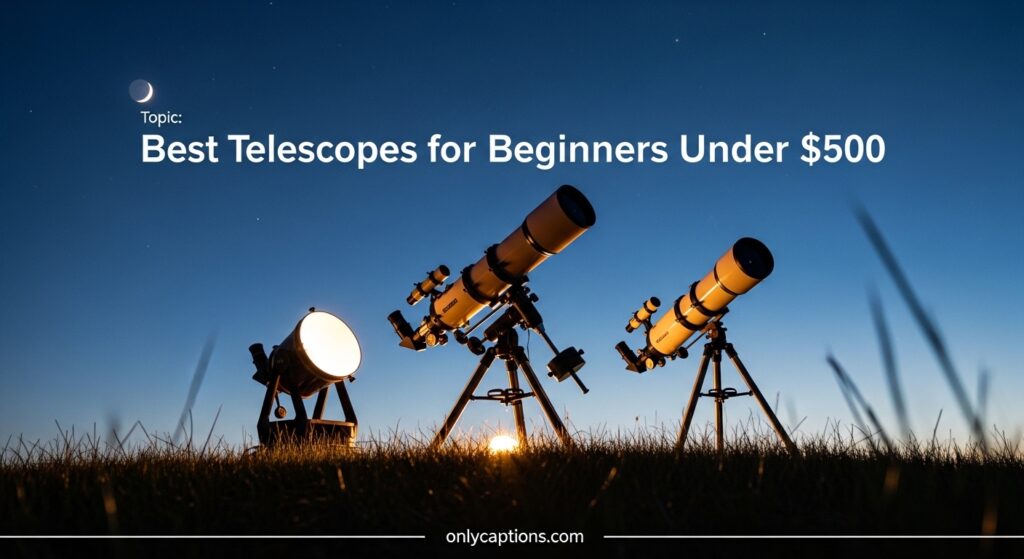 Current image: Best Telescopes for Beginners Under $500