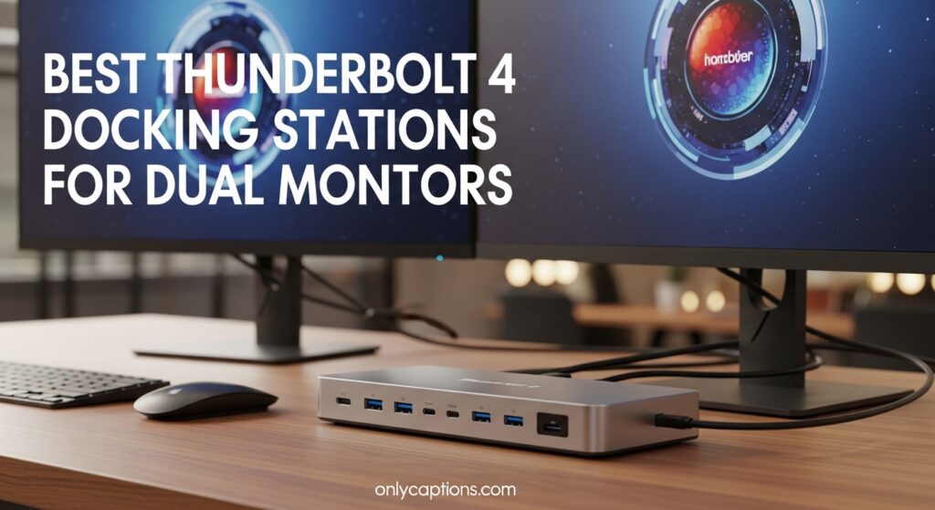 Current image: Best Thunderbolt 4 Docking Stations for Dual Monitors