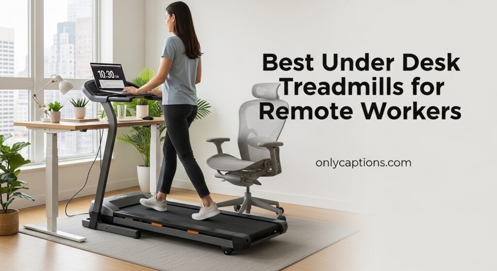 Current image: Best Under Desk Treadmills for Remote Workers