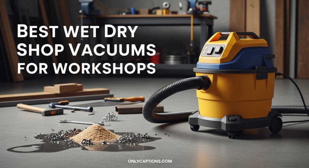 Current image: Best Wet Dry Shop Vacuums for Workshops