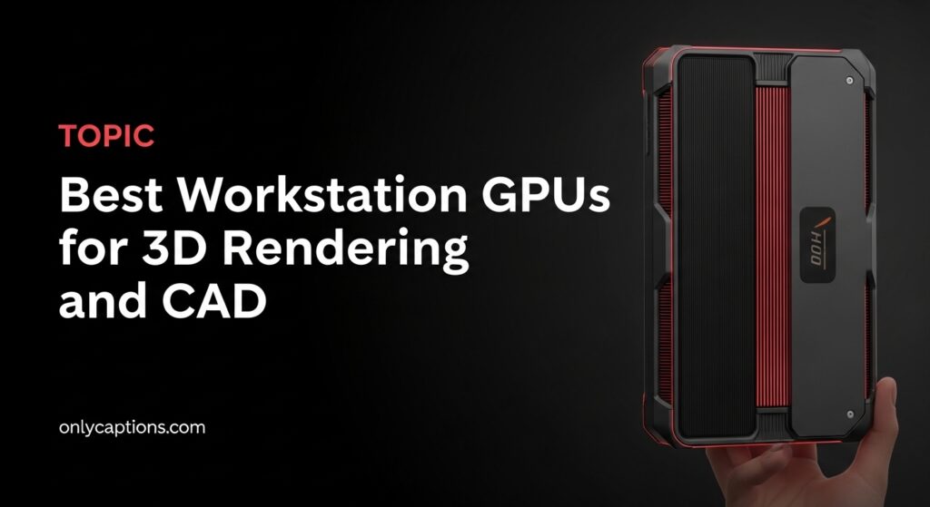 Current image: Best Workstation GPUs for 3D Rendering and CAD