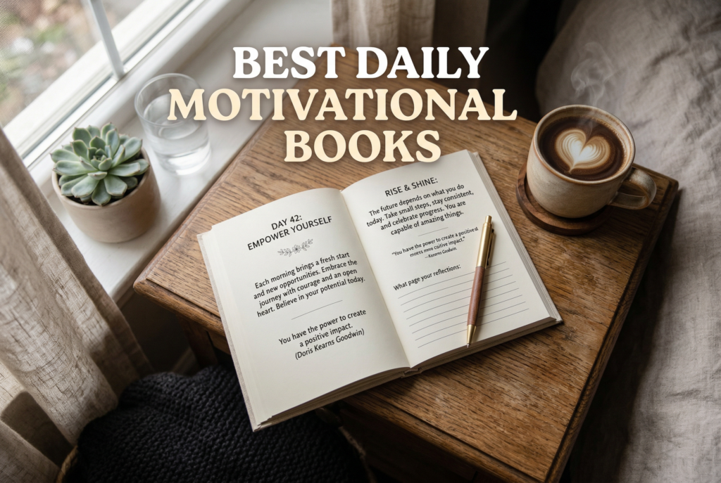 Current image: Best daily motivational books for 365-day inspiration