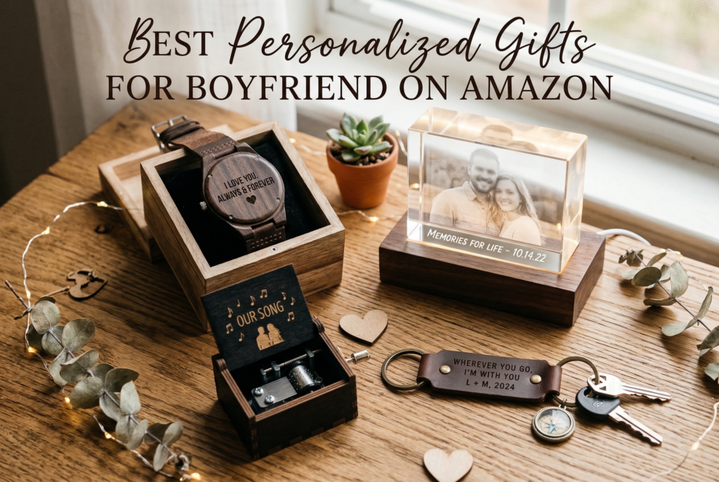 Current image: Best personalized gifts for boyfriend on Amazon