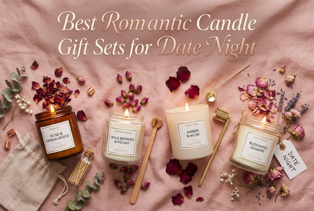 Current image: Best romantic candle gift sets for date night