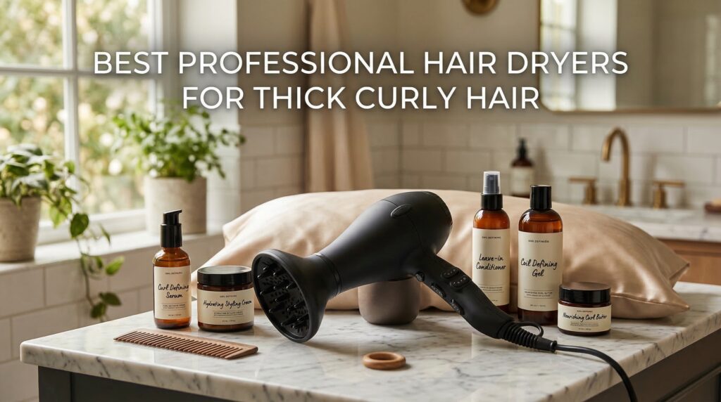 Current image: best professional hair dryers for thick curly hair