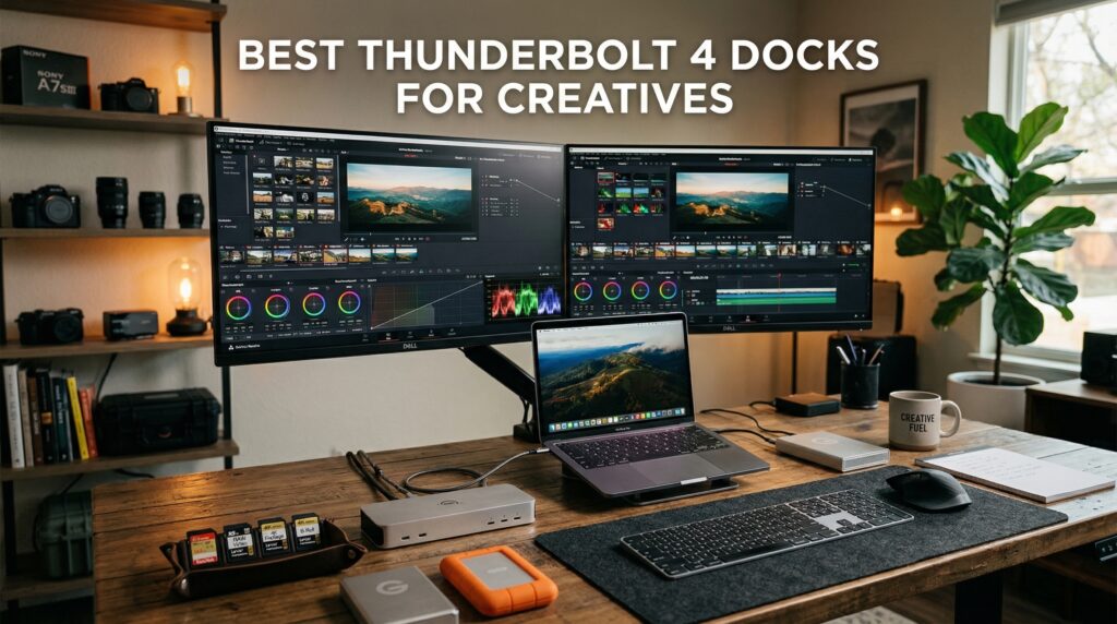 Current image: best thunderbolt 4 docking stations for creatives