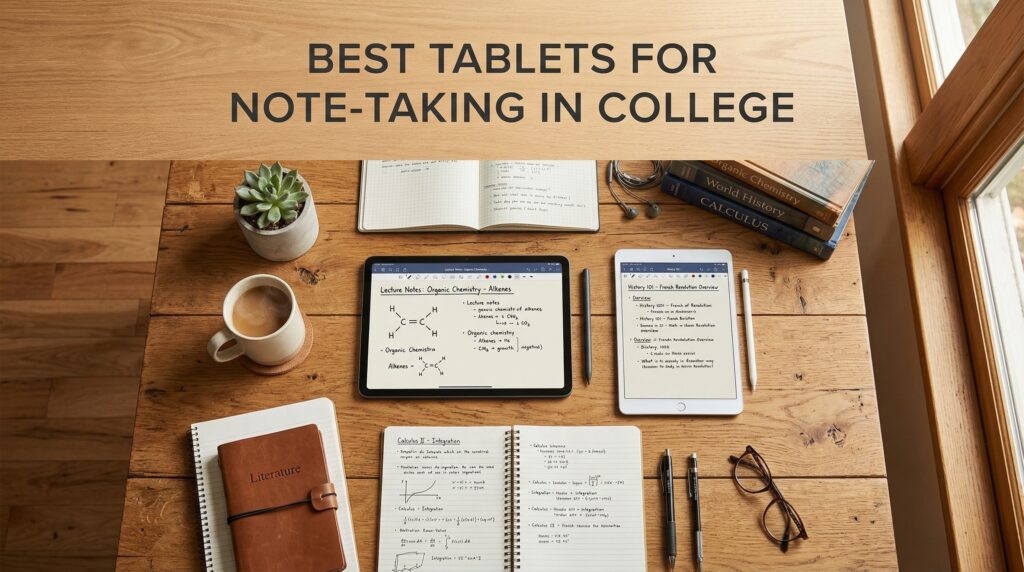 Current image: best tablets for note-taking in college