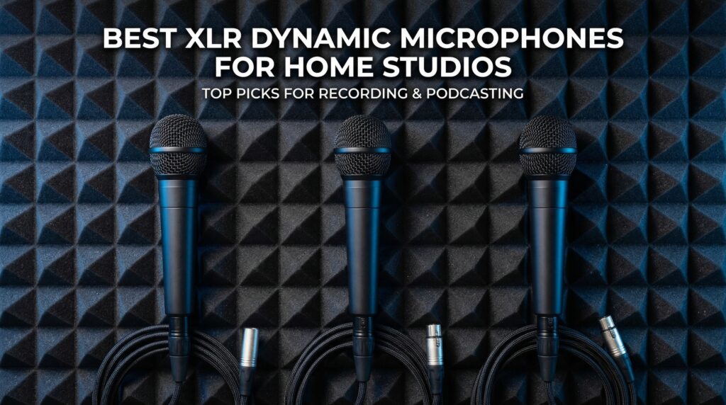 Current image: best XLR dynamic microphones for home studios