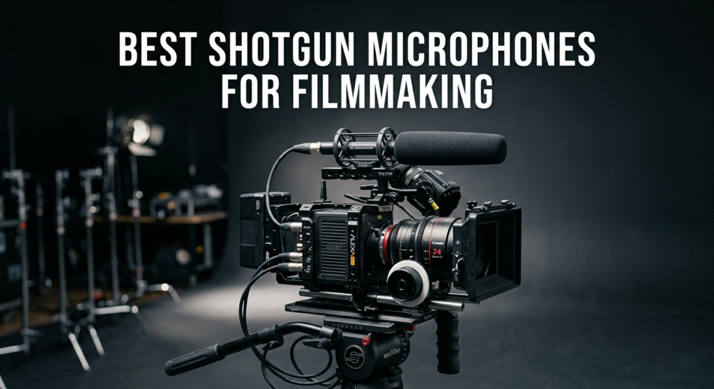 Current image: best shotgun microphones for filmmaking