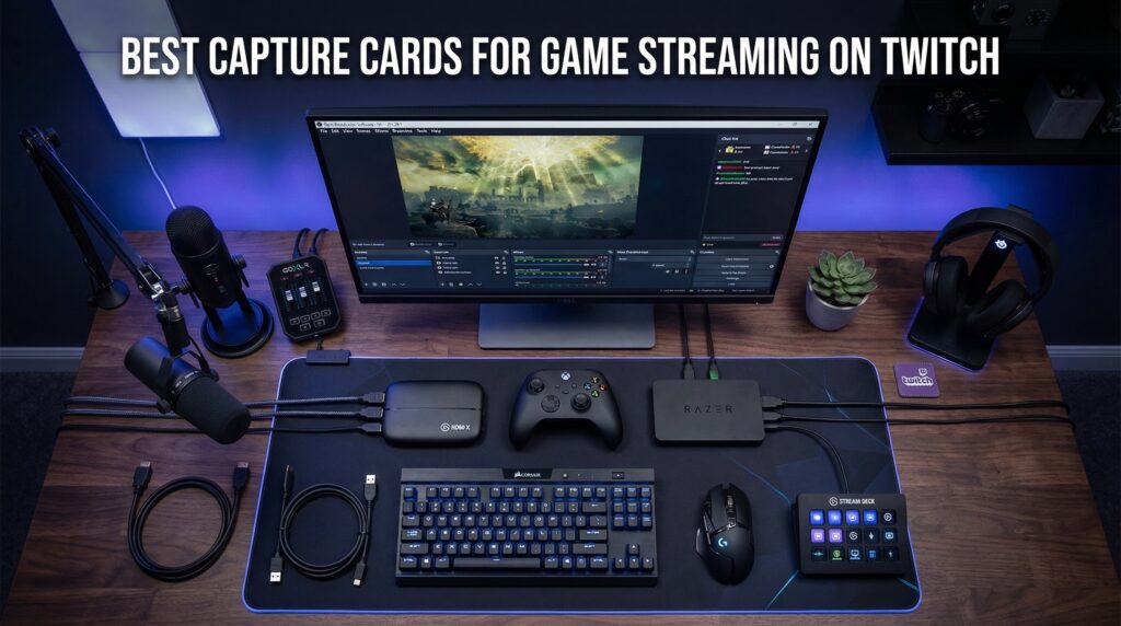 Current image: best capture cards for game streaming on Twitch