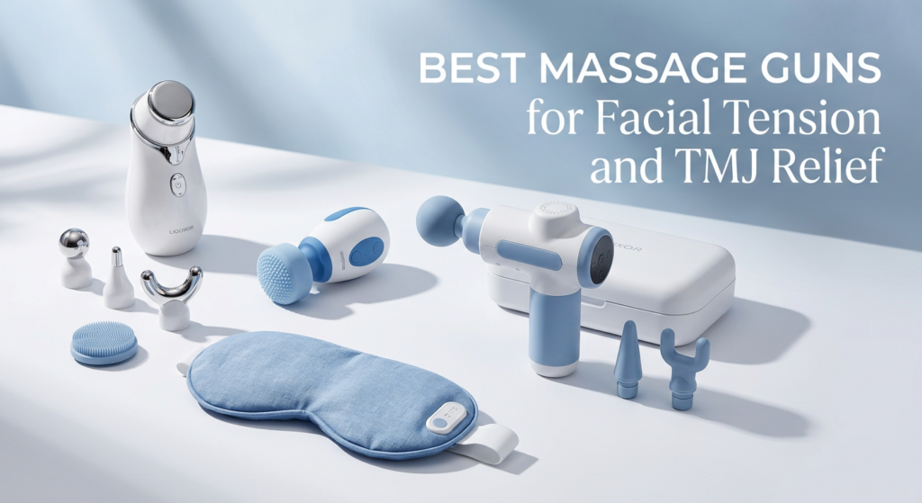 Current image: best massage guns for facial tension and TMJ relief