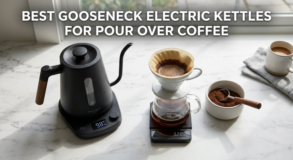 Current image: best gooseneck electric kettles for pour over coffee