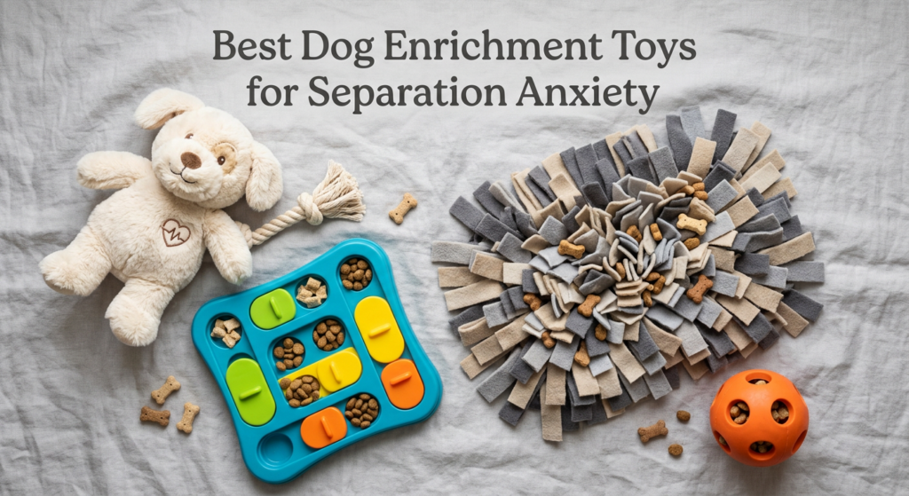 Current image: best dog enrichment toys for separation anxiety