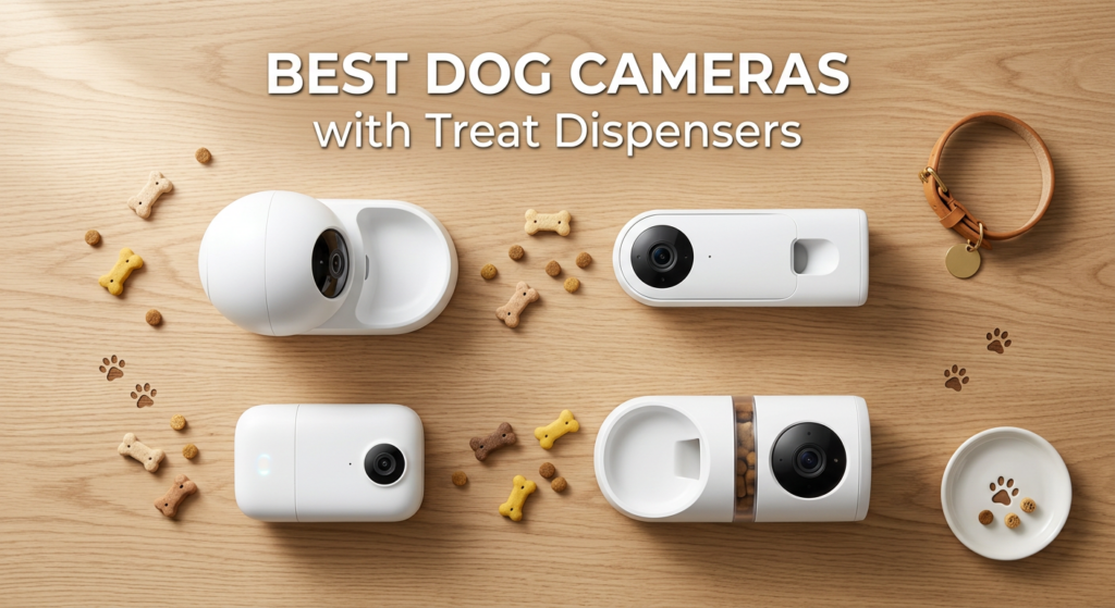 Current image: best dog cameras with treat dispensers