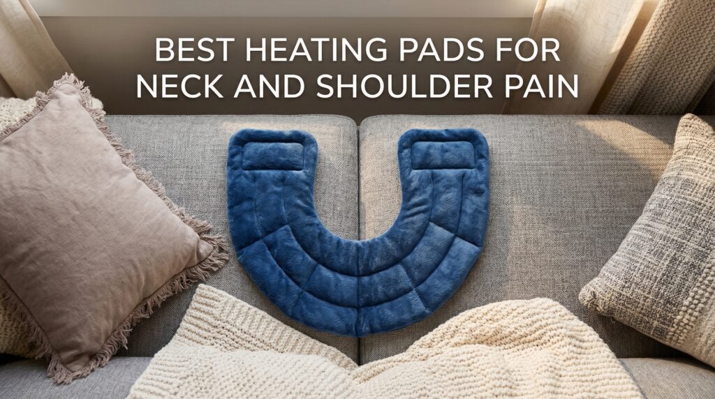 Current image: best heating pads for neck and shoulder pain