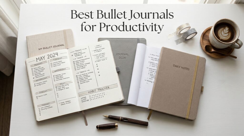 Current image: best bullet journals for productivity