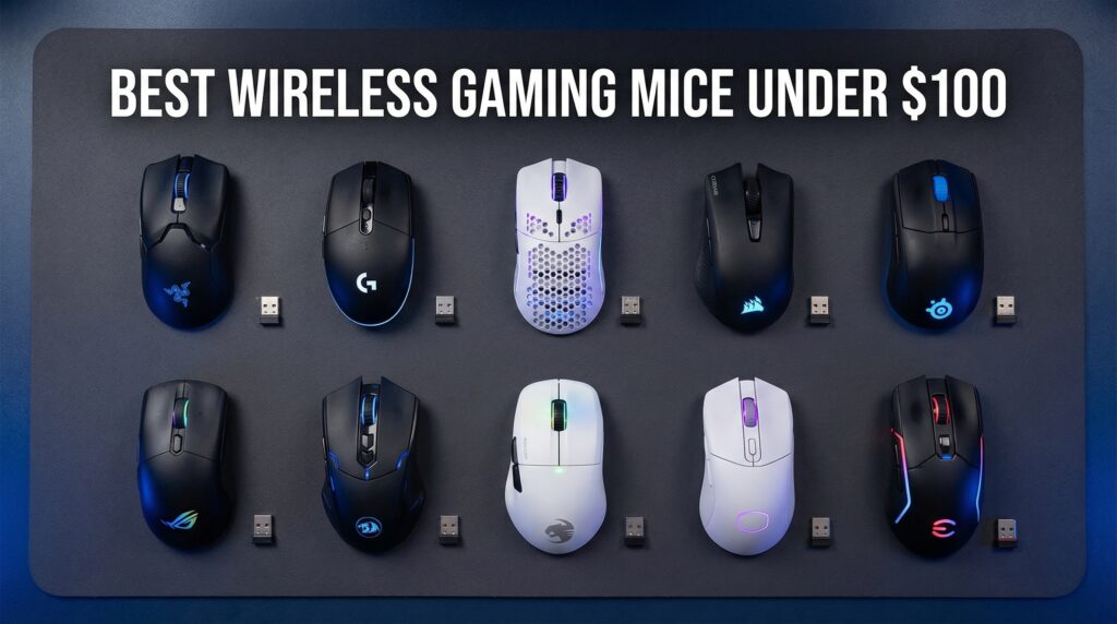 Current image: best wireless gaming mice under $100