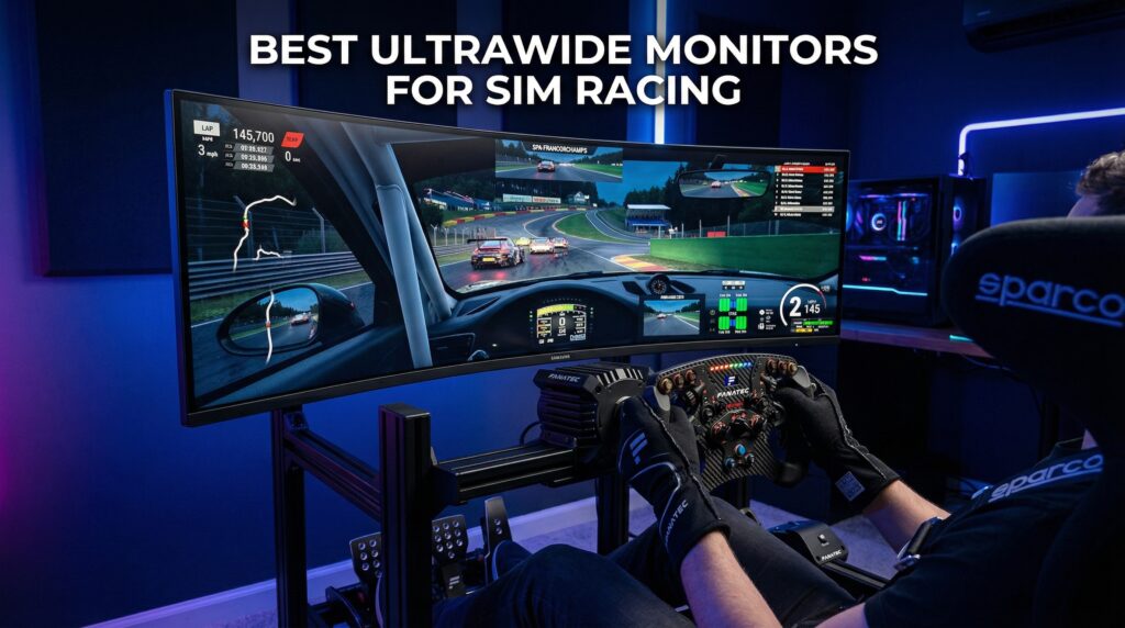 Current image: best ultrawide monitors for sim racing
