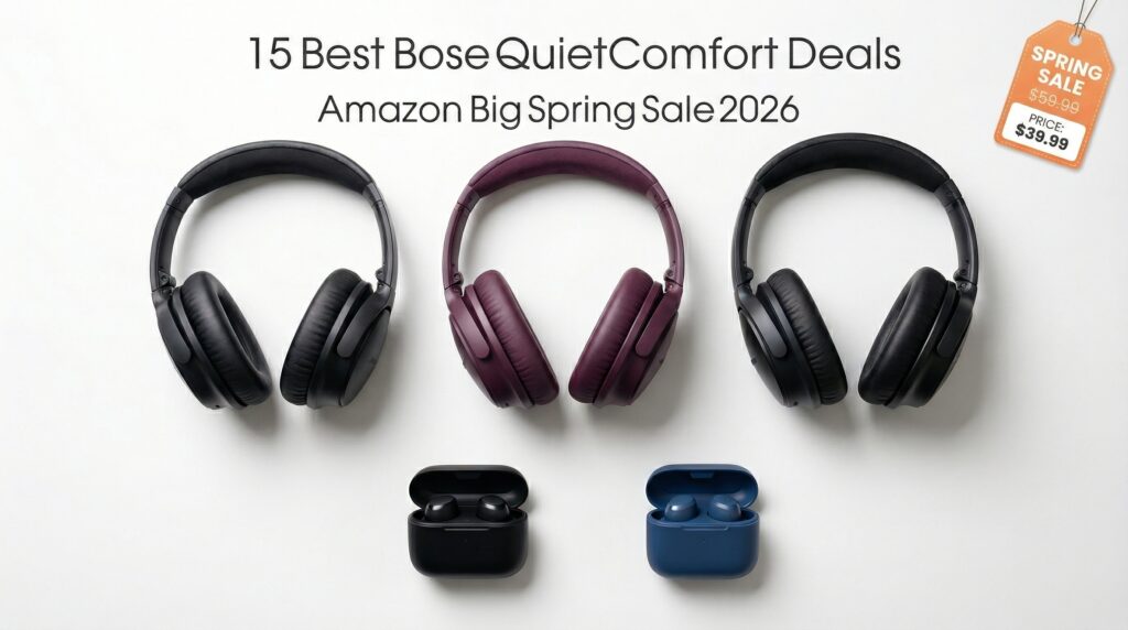 Current image: Best Big Spring Sale Bose QuietComfort Headphones Deals on Amazon