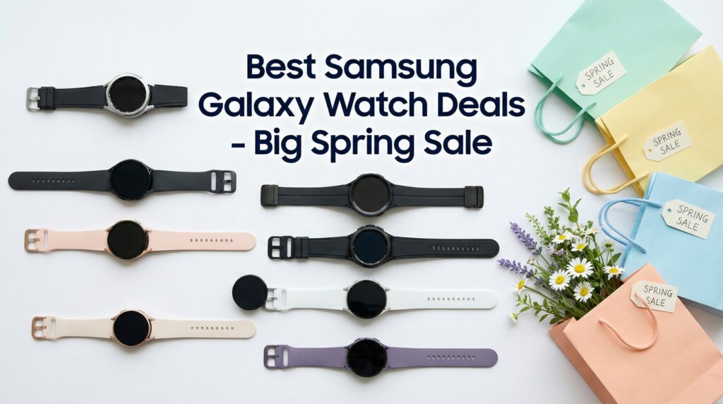 Current image: Best Big Spring Sale Samsung Galaxy Watch Deals on Amazon