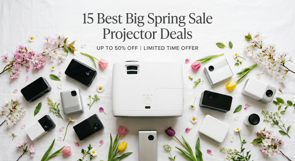 Current image: Best Big Spring Sale Projector Deals on Amazon