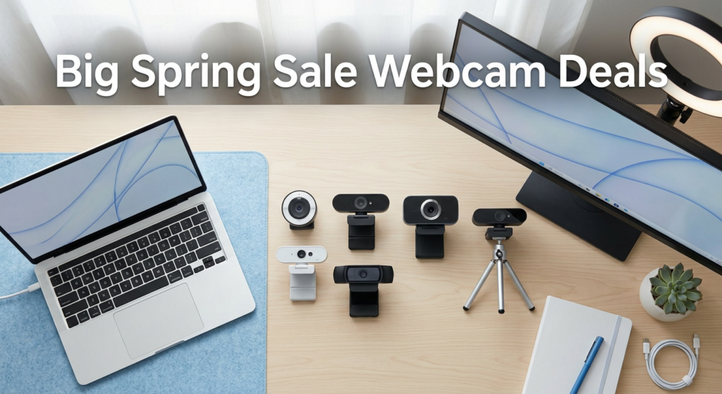 Current image: Best Big Spring Sale Webcam Deals on Amazon