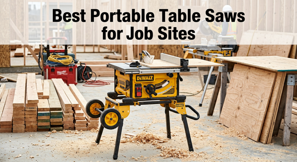 Current image: best portable table saws for job sites