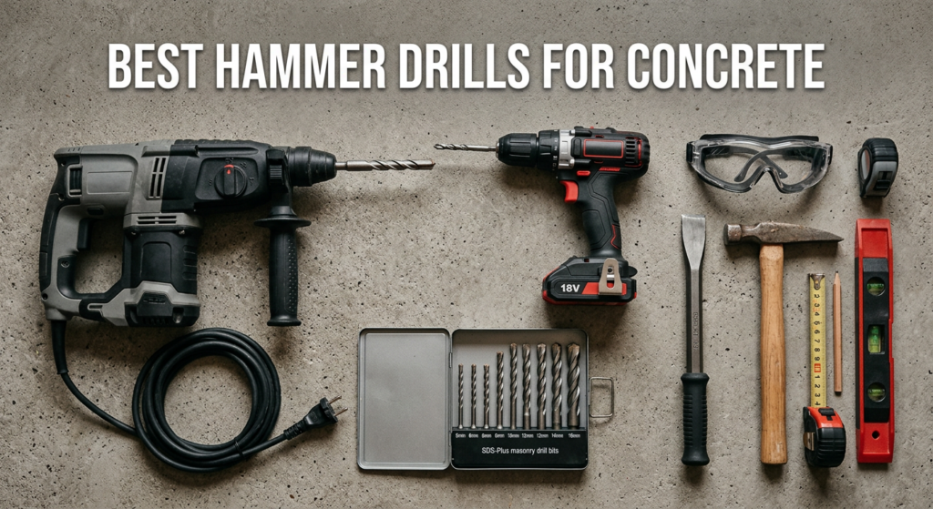 Current image: best hammer drills for concrete