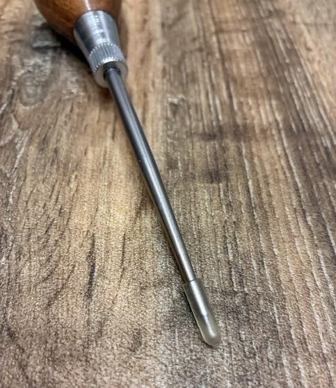 General Tools Scratch Awl Tool with Hardwood Handle - Scribe, Layout Work, & Piercing Wood - Alloy Steel Blade customer photo 2