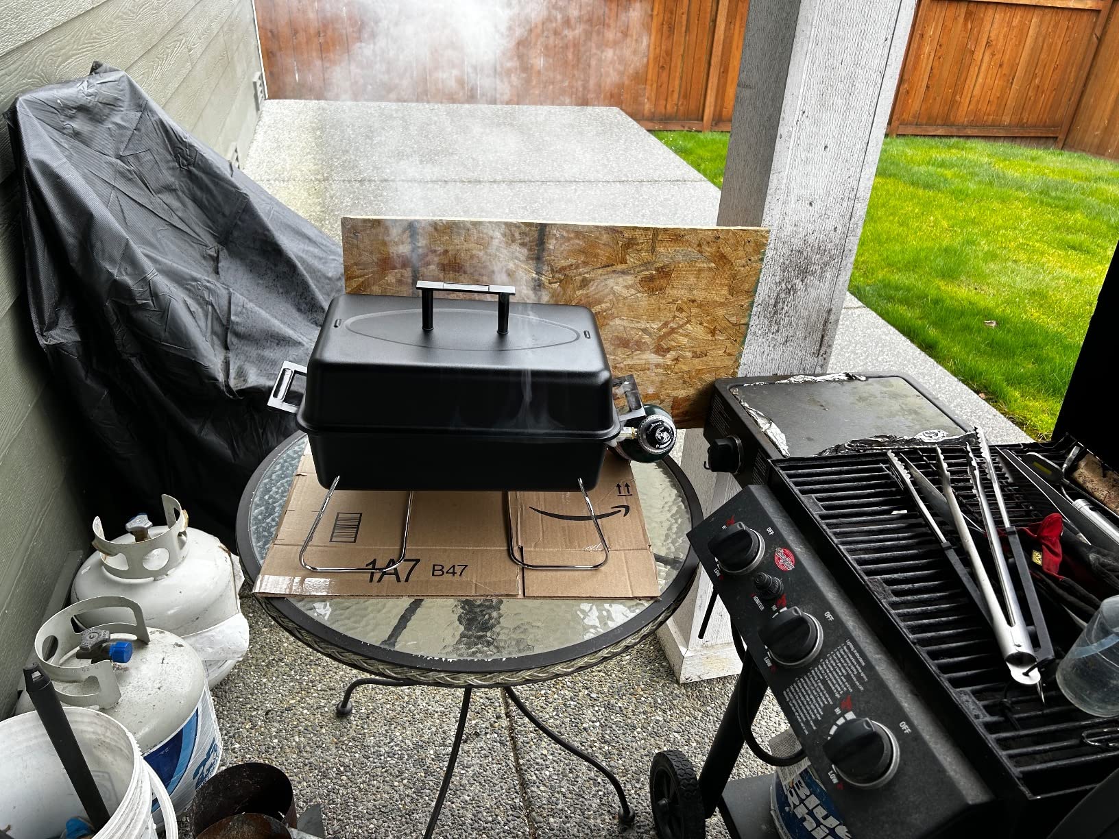Charbroil Portable Convective 1-Burner Propane Gas Grill customer photo 2
