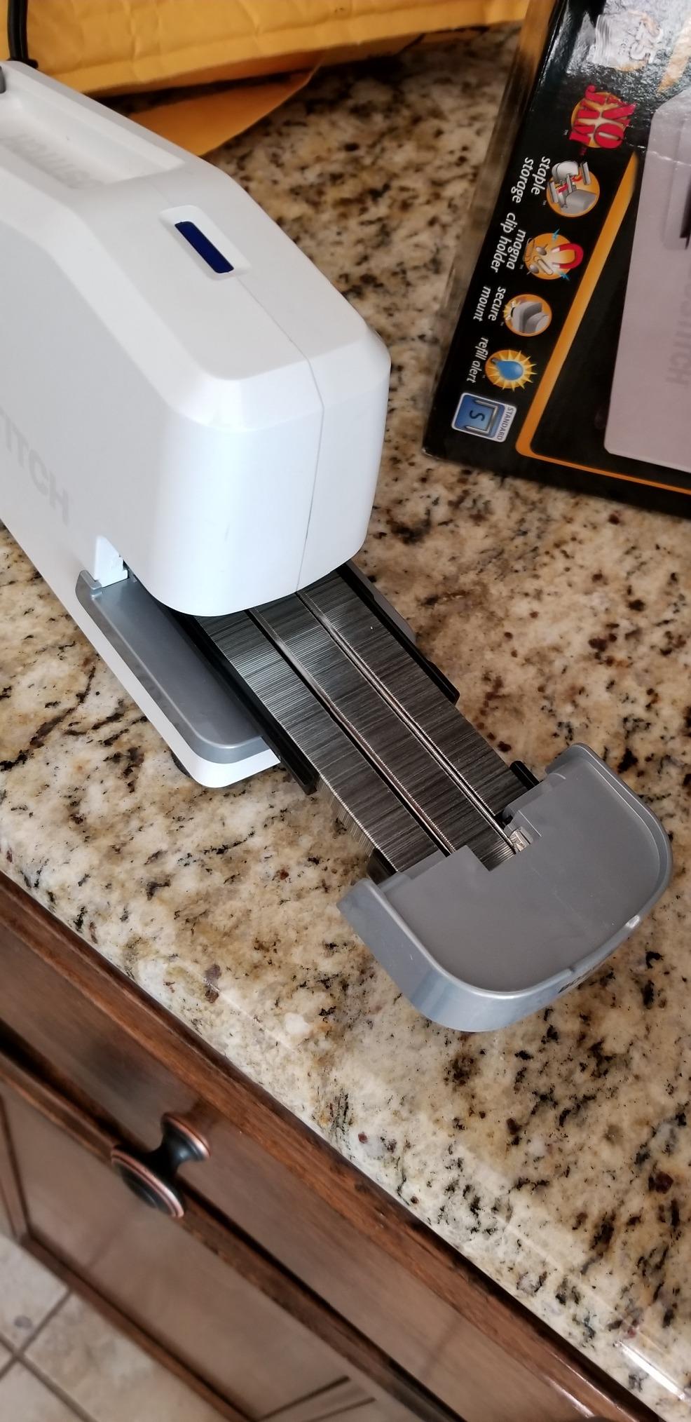 Bostitch Office Impulse 30 Sheet Electric Stapler - Heavy Duty, No-Jam, White (02011) customer photo 2