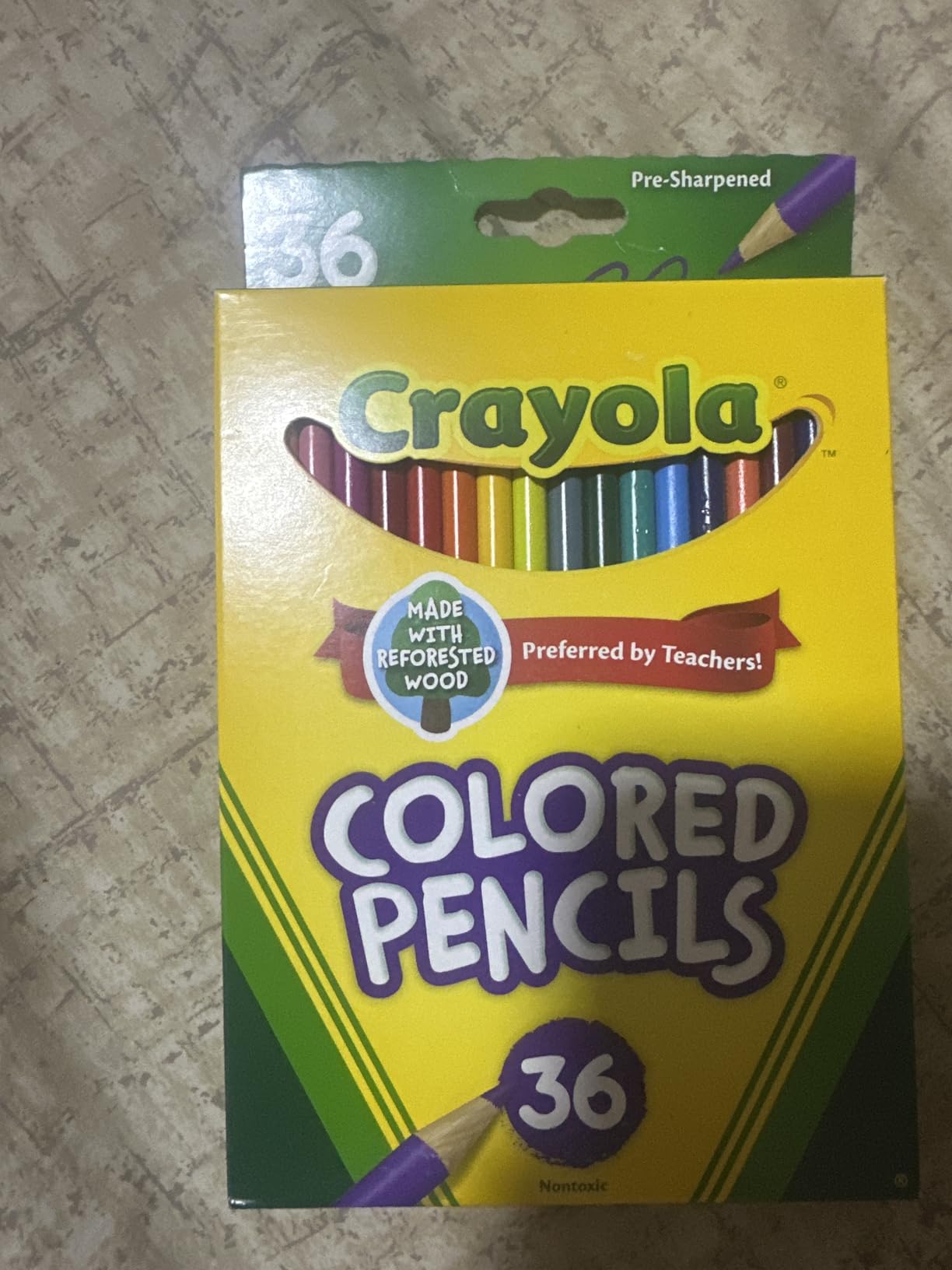 Crayola Colored Pencils (36ct), Kids Pencil Set, Pre-Sharpened Coloring Book Pencils for Kids & Adults, Arts & Crafts Supplies, Coloring Gift, Ages 3+ customer photo 2