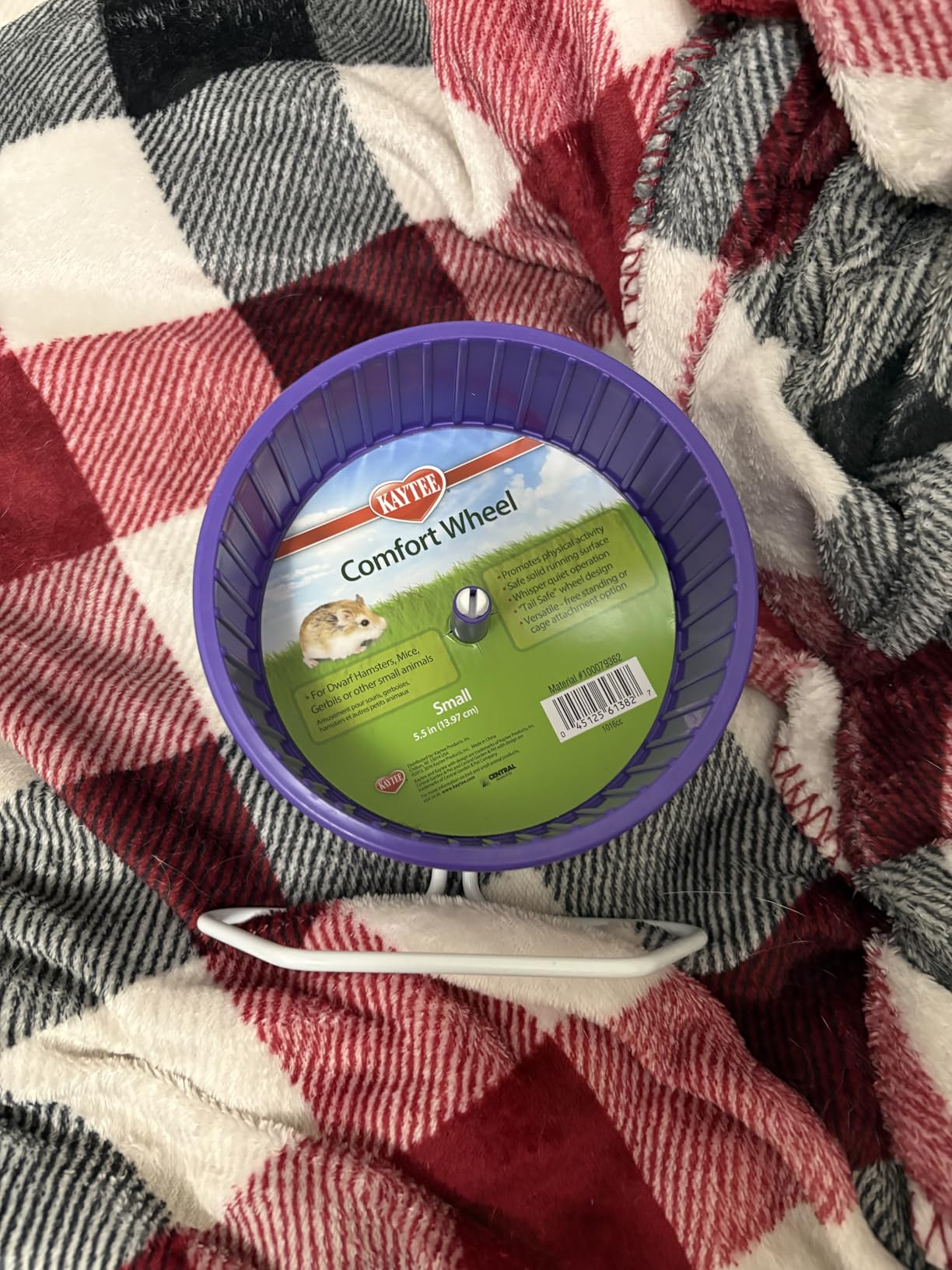 Kaytee Comfort Wheel Large 8.5 Inches customer photo 2