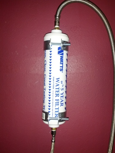 Watts Premier 20,000 Gallon Inline Water Filter with Two 1/4