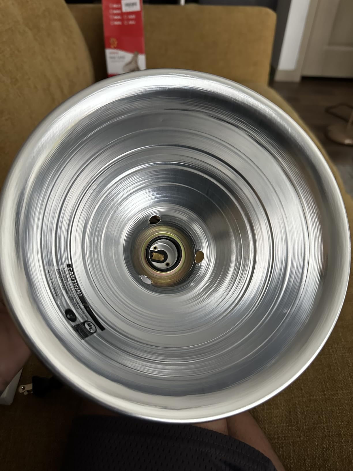 Woods Clamp Lamp Light with Aluminum Reflector; 150W; UL Listed; 6- Foot Cord customer photo 1