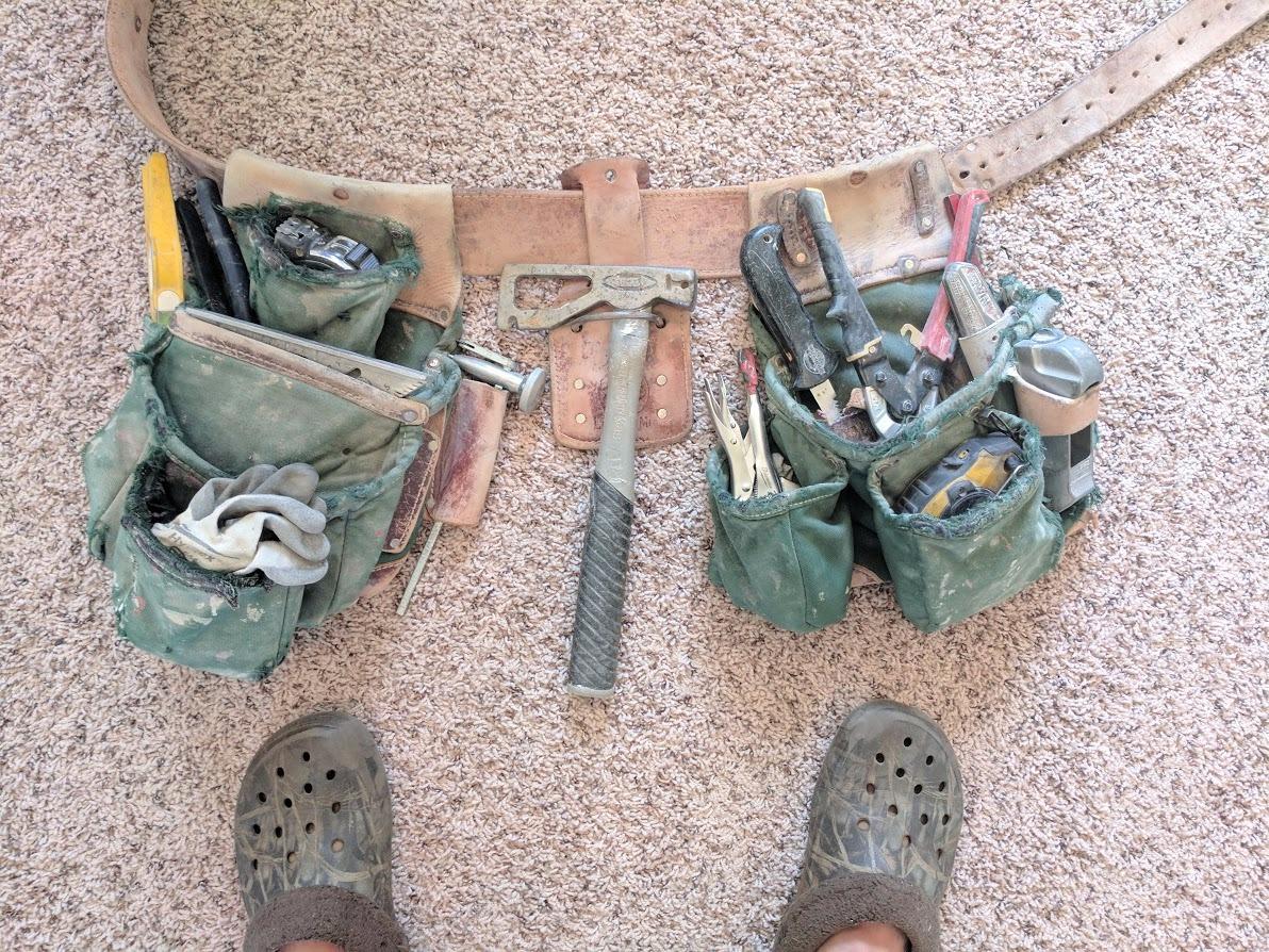 Occidental Leather OxyLights 7 Bag Framer Set - Medium - 22 Pockets & Tool Holders - Made in USA customer photo 1