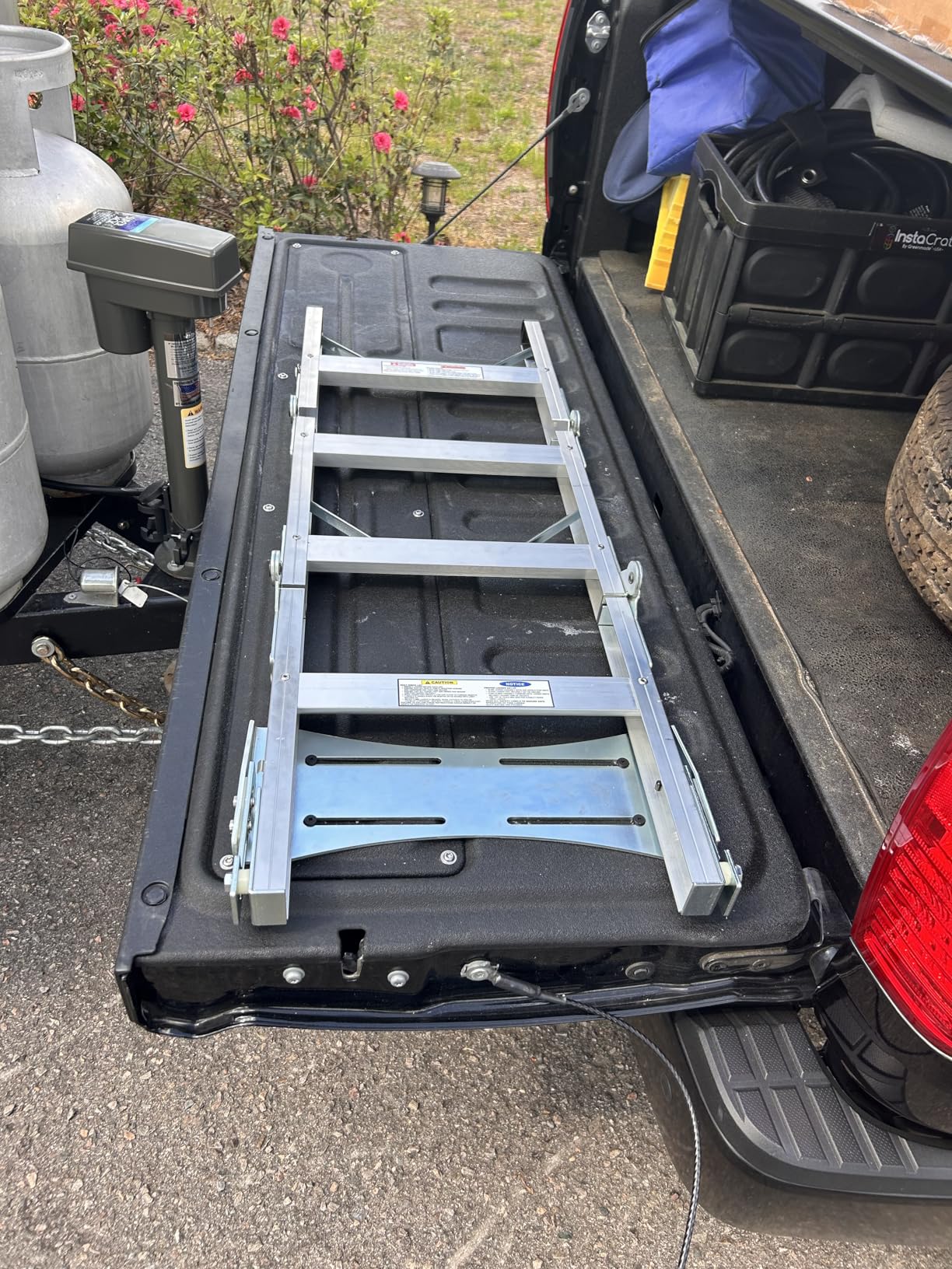 Westin 10-3000 Truck-Pal Tailgate Ladder Silver customer photo 2