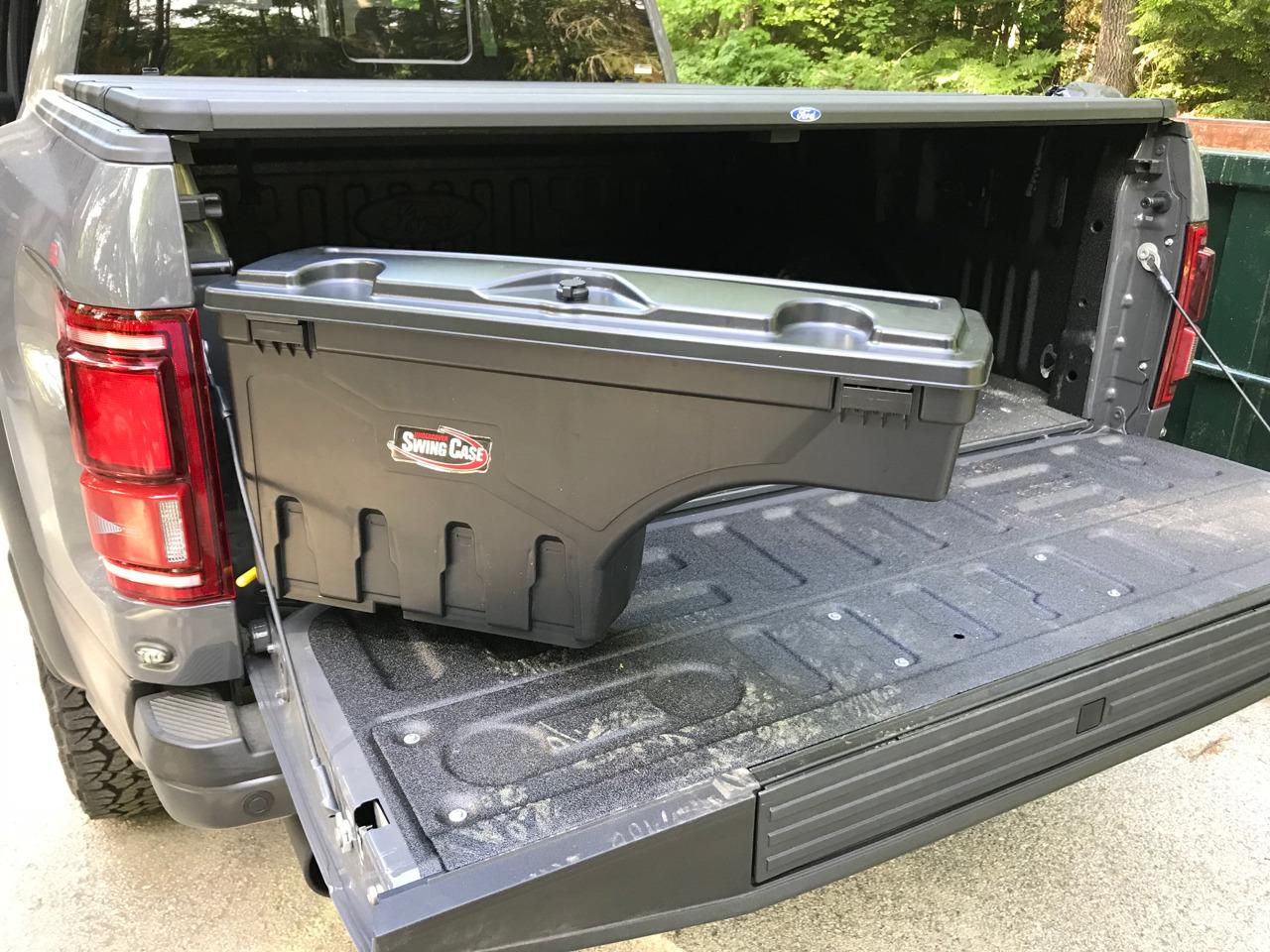 RealTruck UnderCover SwingCase Truck Bed Storage Box | SC201D | Fits 1999 - 2014 Ford F-150 Drivers Side customer photo 1
