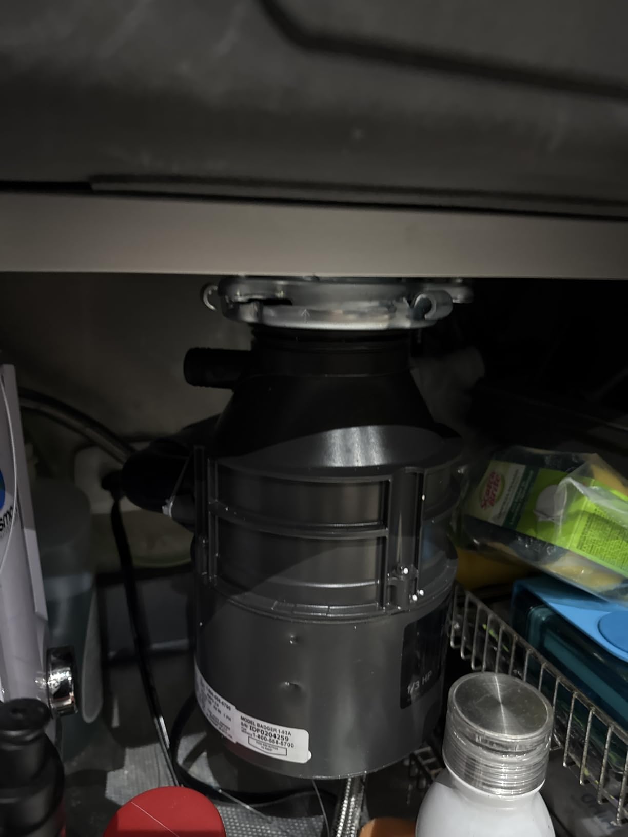InSinkErator Garbage Disposal with Power Cord, Badger 1, Standard Series, 1/3 HP Continuous Feed customer photo 1