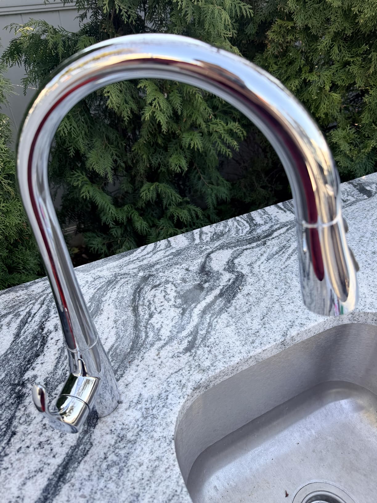 Kohler 596-VS Simplice Kitchen Sink Faucets with Pull Down Sprayer, 3-Spray Design, Vibrant Stainless customer photo 2