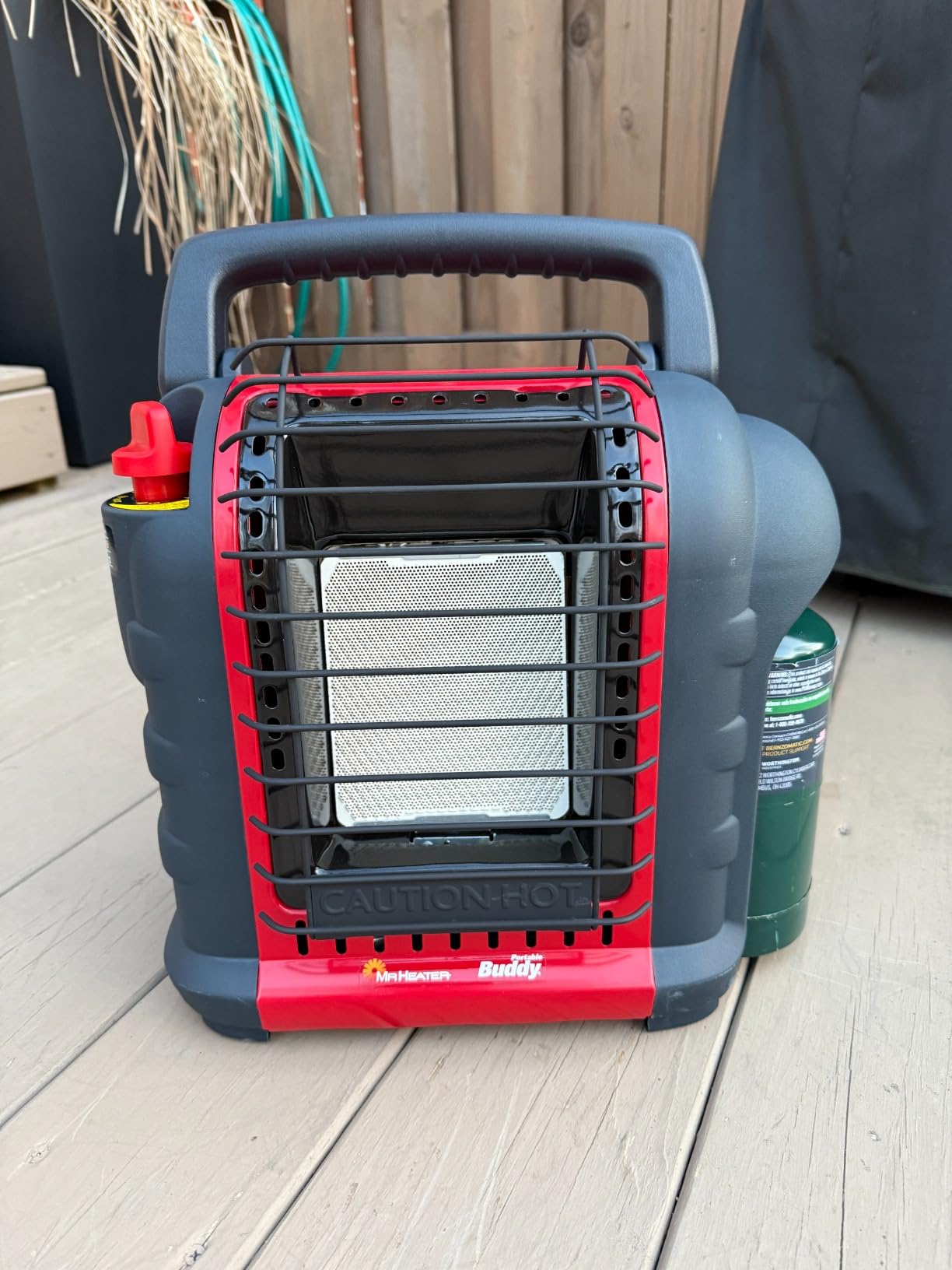 9,000 BTU Portable Buddy Radiant Propane Heater customer photo 1