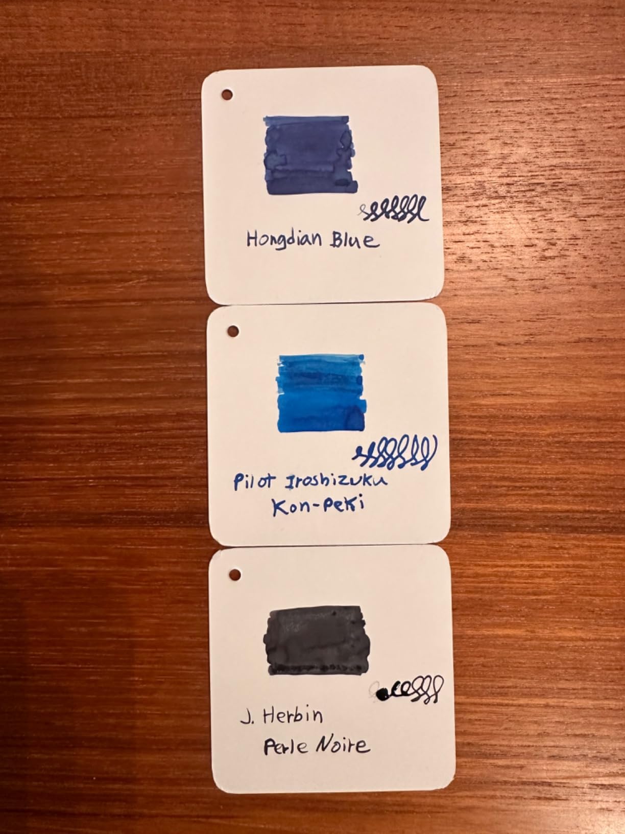 J. Herbin Fountain Pen Ink - 30 ml Bottled - Perle Noire customer photo 2